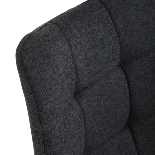 Jídelní židle, šedá, látka, DCL-193 GREY2