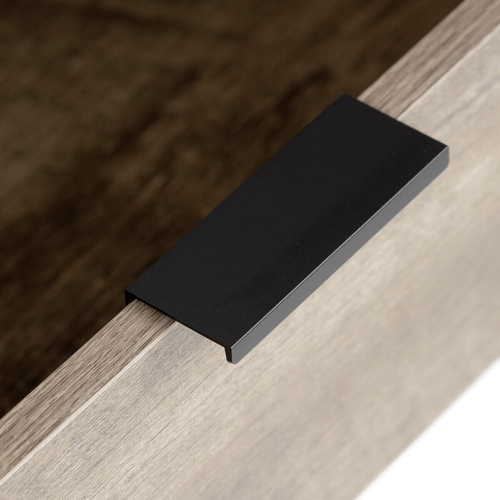 Odkládací stolek 80x28x77cm, mdf, šedý dub, CT-G1077 GREY