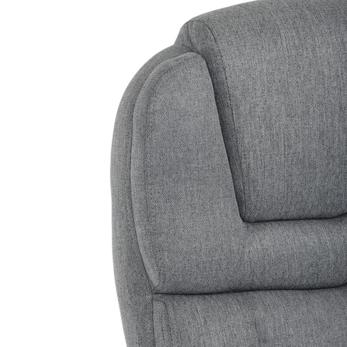 Kancelářské křeslo, houpací mechanismus, šedá látka, KA-C715 GREY2