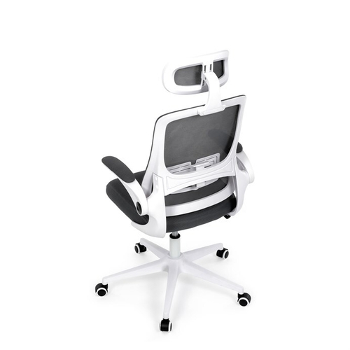 Kancelářská židle, houpací mechanismus, šedá síťovina, KA-Q843 GREY