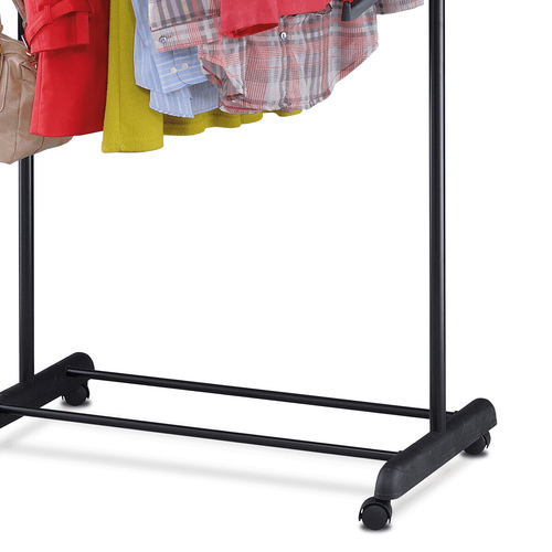 Stojan na šaty, kov, černá, ABD-1212 BK