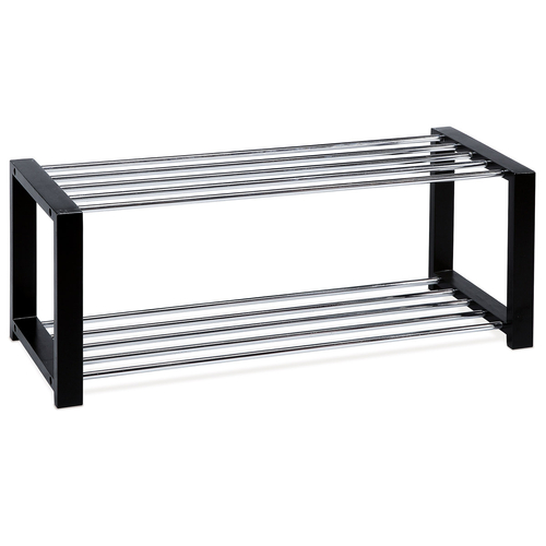 Botník, masiv, černá, 83168-11 BK