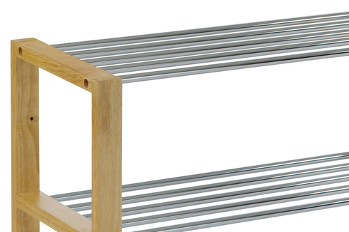 Botník, masiv, béžová, 83168-12 NAT