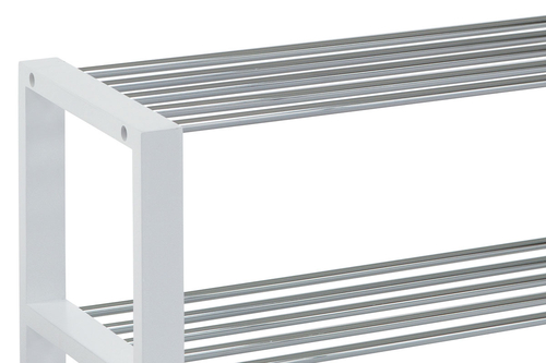 Botník, masiv, bílá, 83168-12 WT