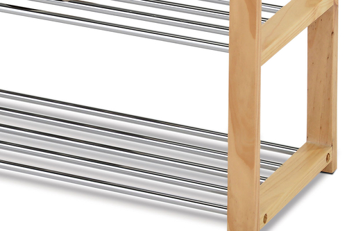 Botník, kov, hnědá, 83168-14 NAT