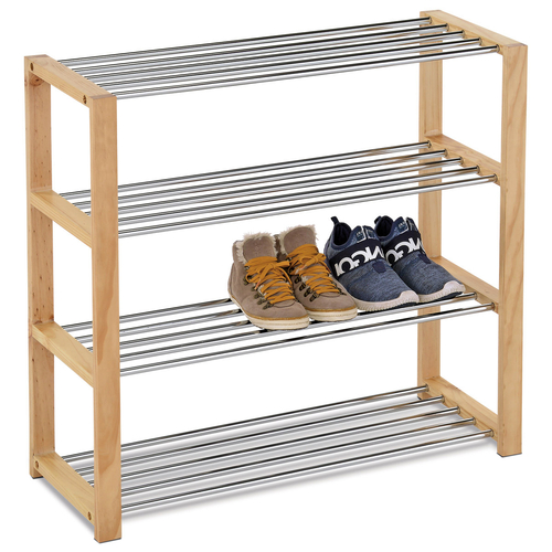 Botník, kov, hnědá, 83168-14 NAT