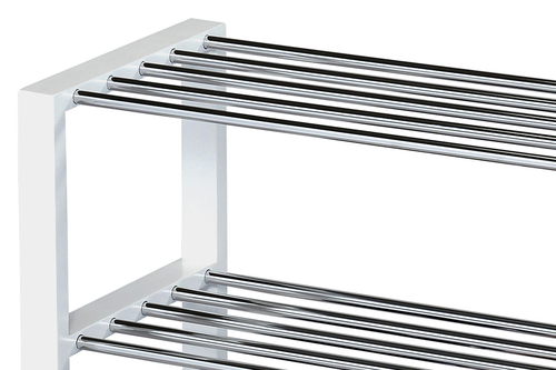 Botník, kov, bílá, 83168-14 WT