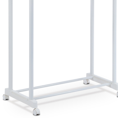 Stojan na šaty, plast, bílá, 83488 WT