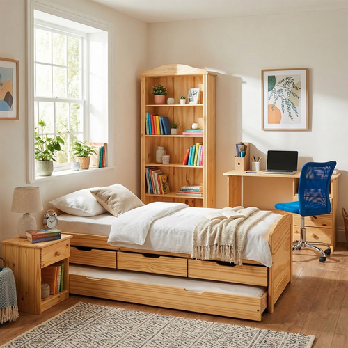 Knihovna 8048 masiv lak