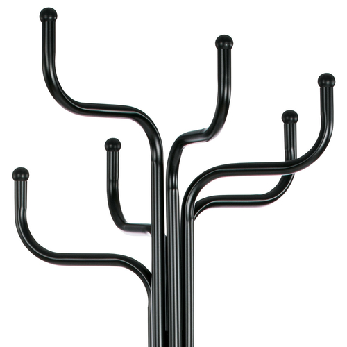 Věšák, kov, černá, 83707-06 BK