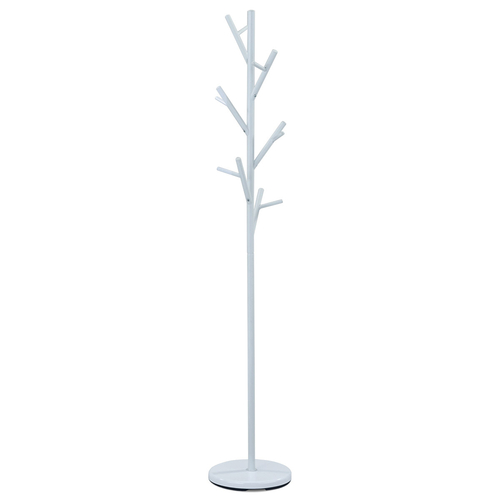 Věšák, kov, bílá, 83766-02A WT