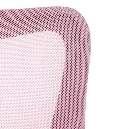 Dětská židle, výškově nastavitelná, růžová síťovina, KA-K2008 PINK