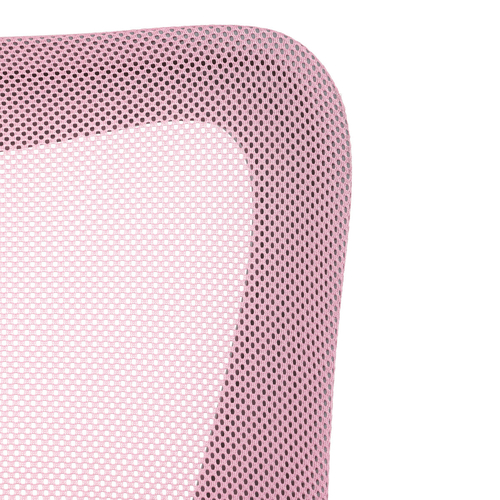 Dětská židle, výškově nastavitelná, růžová síťovina, KA-K2008 PINK