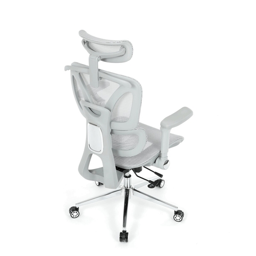 Kancelářská židle, synchronní mechanismus, šedá síťovina, KA-B2361 GREY