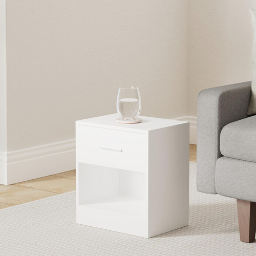 Odkládací stolek 39x28x41cm, mdf ANT-E1081 WT