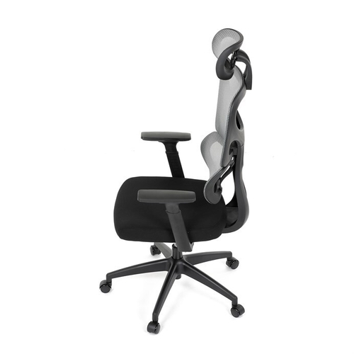 Kancelářská židle, houpací mechanismus, šedá, KA-K2080 GREY