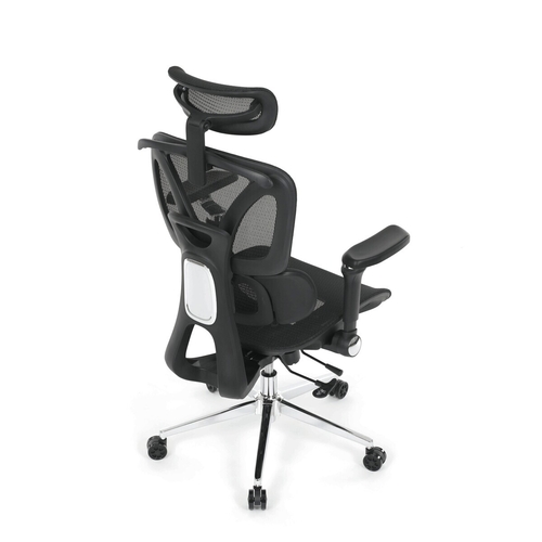 Kancelářská židle, synchronní mechanismus, černá síťovina, KA-B2363 BK