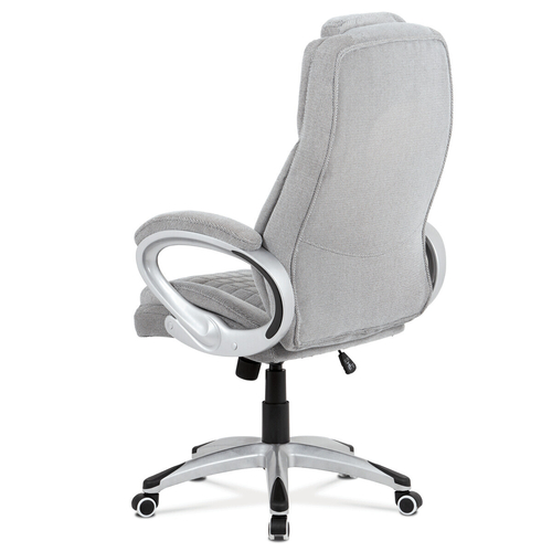 Kancelářské křeslo, houpací mechanismus, šedá, KA-G196 SIL2