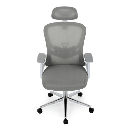 Kancelářská židle, houpací mechanismus, šedá, KA-K2031 GREY