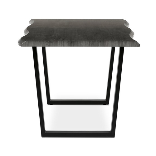Jídelní stůl 160x90cm, mdf, šedý dub, HT-F4216 GREY