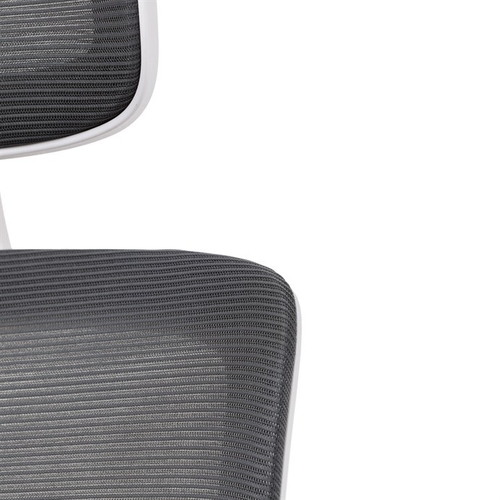 Kancelářská židle, houpací mechanismus, šedá síťovina, KA-Q843 GREY