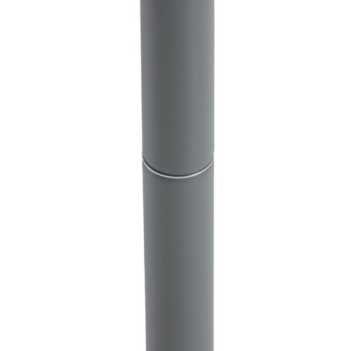Věšák, kov, šedá, 80001-44 GREY