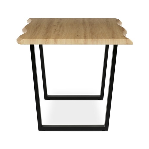 Jídelní stůl 160x90cm, mdf, divoký dub, HT-F4216 OAK