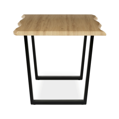 Jídelní stůl 160x90cm, mdf, divoký dub, HT-F4216 OAK