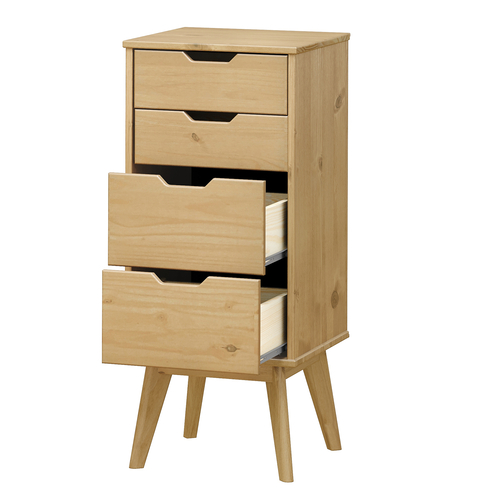 Komoda 2+2 zásuvky BONITO vosk