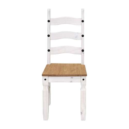 Židle CORONA bílý vosk