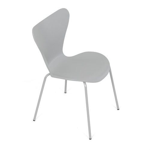 Jídelní židle, šedá, plast, CT-X7034 GREY