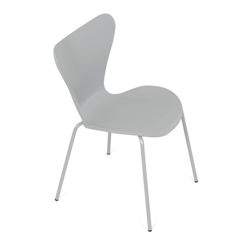 Jídelní židle, šedá, plast, CT-X7034 GREY