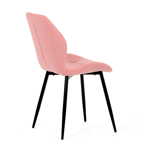 Jídelní židle, růžová, látka, CT-285 PINK2