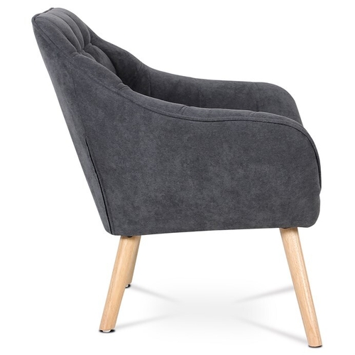 Dvoumístná pohovka, šedá, látka, AK-322 GREY2