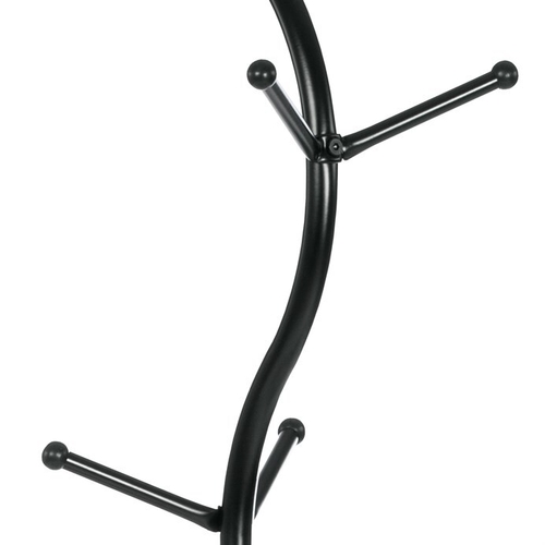 Věšák, kov, černá, 80003-09 BK