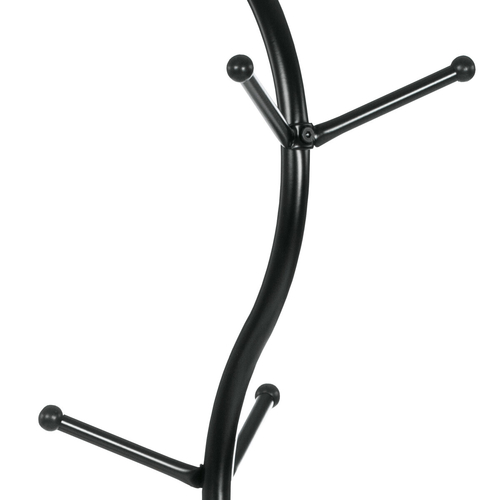 Věšák, kov, černá, 80003-09 BK