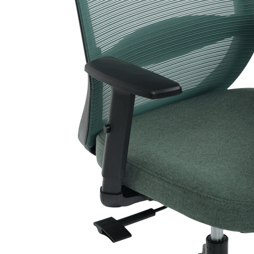 Kancelářská židle, synchronní mechanismus, zelená síťovina, KA-V3329 GRN