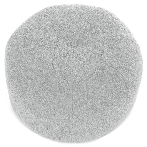 Taburet, šedá, látka bouclé, AK-307 GREY2