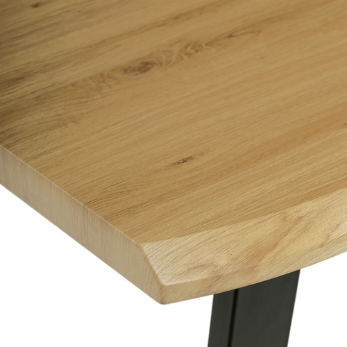 Jídelní stůl 160x90cm, mdf, divoký dub, HT-F4216 OAK