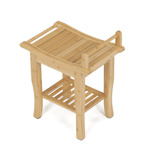 Taburet, bambus, přírodní, DR-B063 NAT