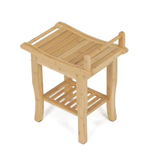 Taburet, bambus, přírodní, DR-B063 NAT