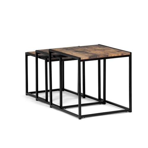 Konferenční stolek 45x45x45cm, mdf, old wood, AF-3003 OLW