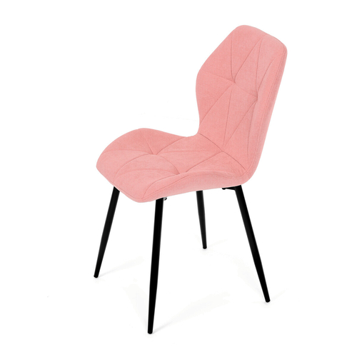 Jídelní židle, růžová, látka, CT-285 PINK2
