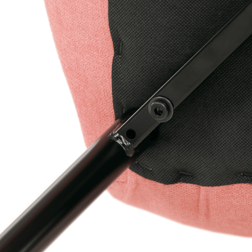 Jídelní židle, růžová, látka, CT-285 PINK2