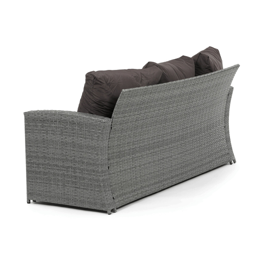 Zahradní sestava, polyratan, šedá, AZ-F1911 GREY
