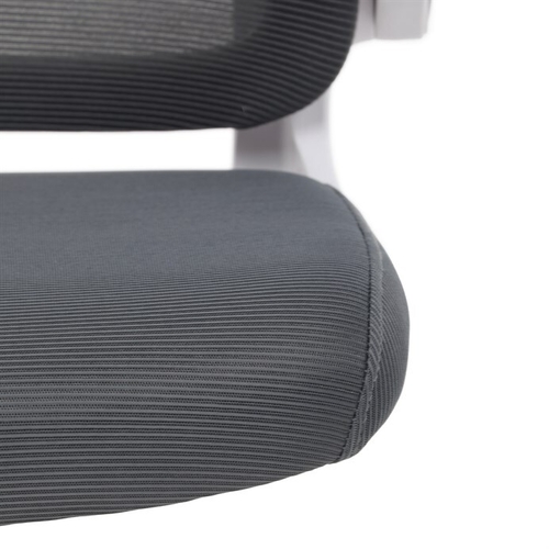 Kancelářská židle, houpací mechanismus, šedá síťovina, KA-Q843 GREY