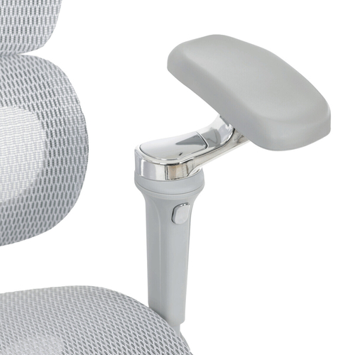 Kancelářská židle, synchronní mechanismus, šedá síťovina, KA-B2361 GREY