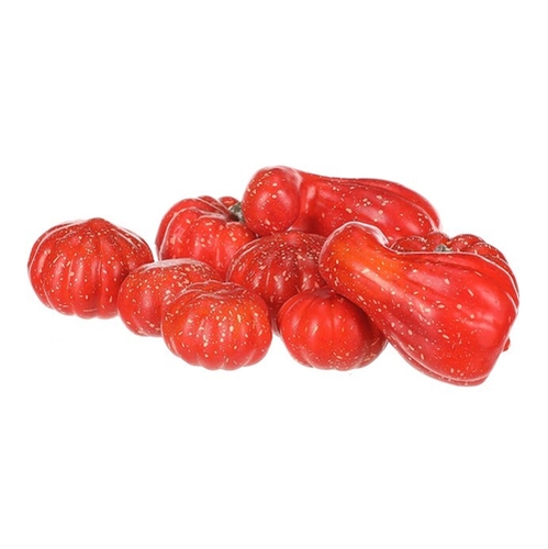 Dýně plastová - červená, různé tvary, cena za balení (9 ks)