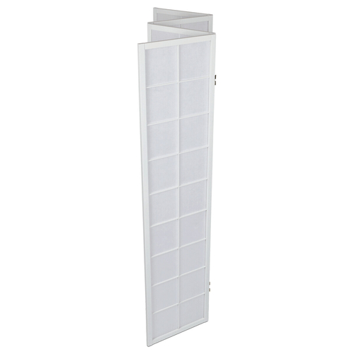 Paraván, masiv, bílá, EF-E804 WT
