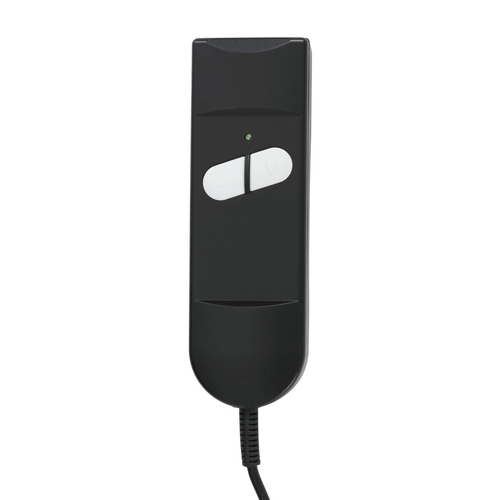 Polohovací křeslo, elektrické kabelové ovládání, šedá, látka, TV-5482 GREY2